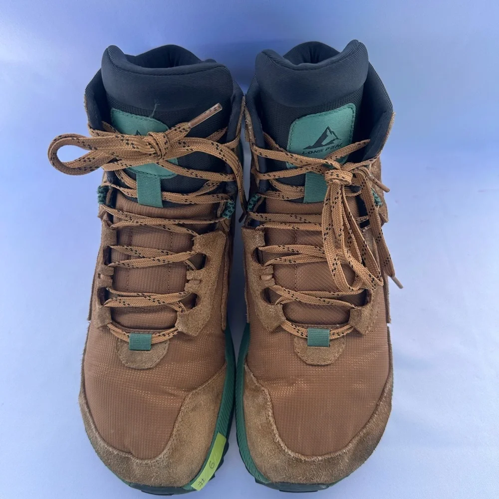 #6 Altra Lone Peak Hiker 2 Boots Mens Size 8.5 Brown Suede Combat Trail Shoes